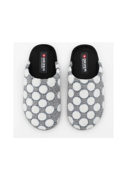 Kışlık Kadın Puantiyeli Kaymaztaban Ev Terliği modelleri