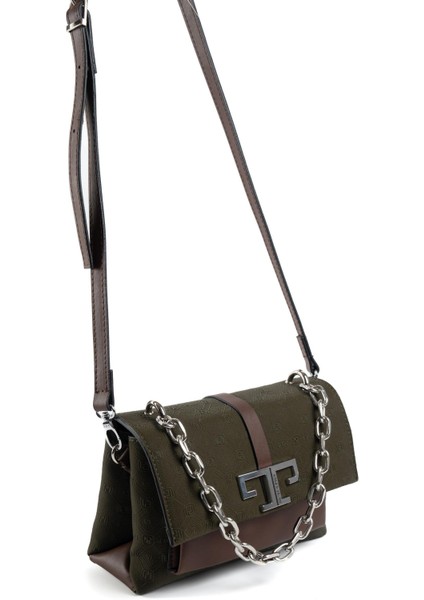 Haki - Kahve SP1148 Kadın Çapraz Çanta fiyatları