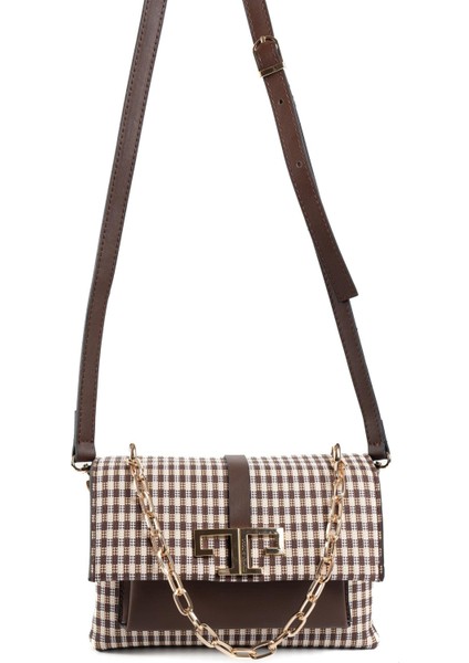 Kahve Sarı - Kahve SP1148 Kadın Çapraz Çanta modelleri