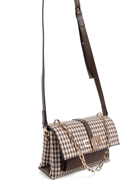 Kahve Sarı - Kahve SP1148 Kadın Çapraz Çanta fırsatları