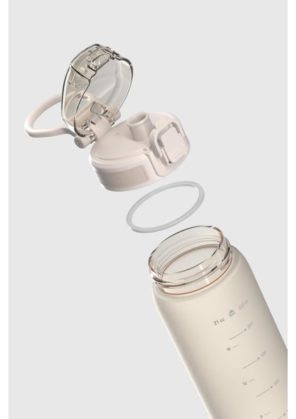 Rybo-X Soft Touch 630 ml Tritan Matara 912160 Bej fırsatları