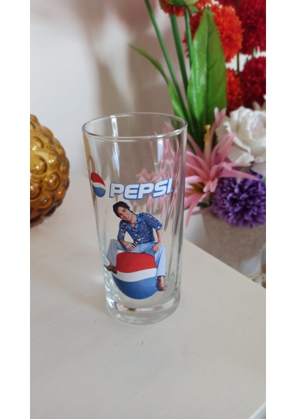 Vintage ''tarkan''desenli Cam Bardak & 16 cm fiyatları