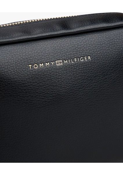 Th Logo Şeritli Kamera Kadın Çanta AW0AW17689BDS indirimleri