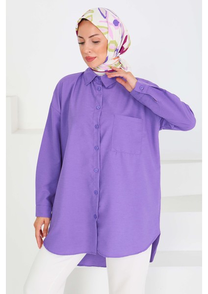 Tek Cepli Gömlek Mor - 27087 fiyatları