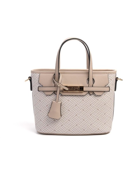 Bej - Kum SP1185 Kadın El Çantası