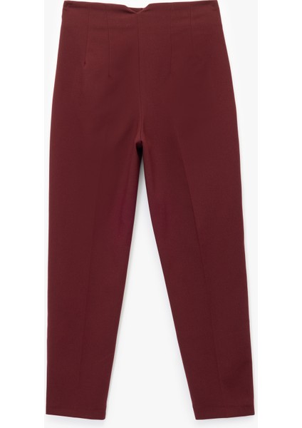 Regular Fit Yüksek Bel Cigarette Kumaş Pantolon fiyatları