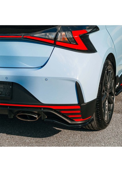 🔵 Hyundaı I20 N Mk3 2020 Arka Flap Takımı (2 Parça) ⚡ Dinamik ve Sportif Arka Görünüm!