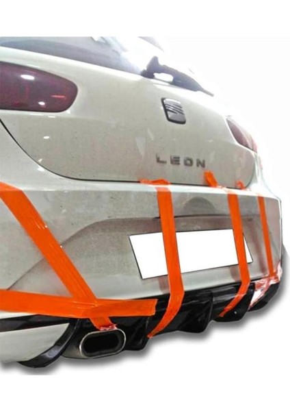 Seat Leon Mk2 Difüzör Makyajsız (Plastik) - Şık ve Fonksiyonel Arka Tampon Eki
