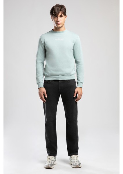 Dorres Erkek O Yaka Sweatshirt Yeşil