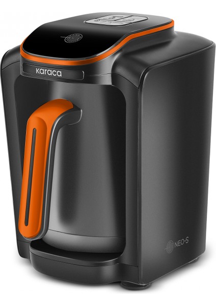 Hatır Neo-S Sütlü Türk Kahve Makinesi 5 Fincan Kapasiteli Tangerine indirimleri