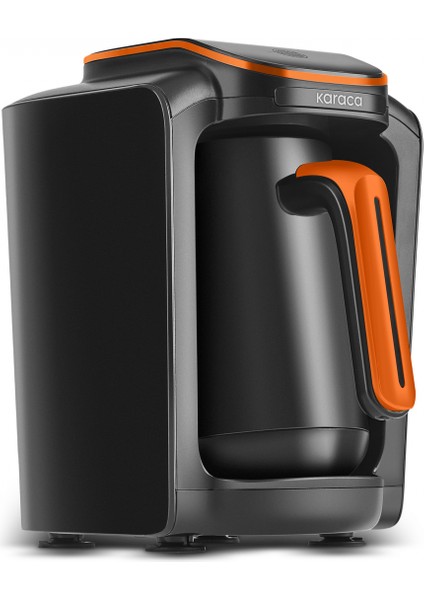 Hatır Neo-S Sütlü Türk Kahve Makinesi 5 Fincan Kapasiteli Tangerine