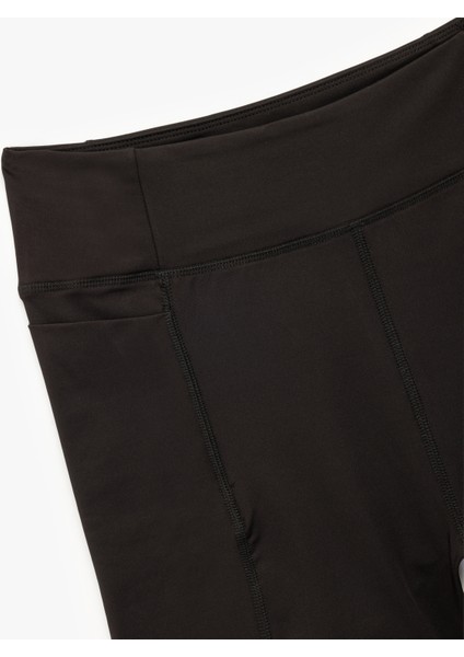 Cepli Dikiş Detaylı Slim Fit Biker Spor Tayt modelleri