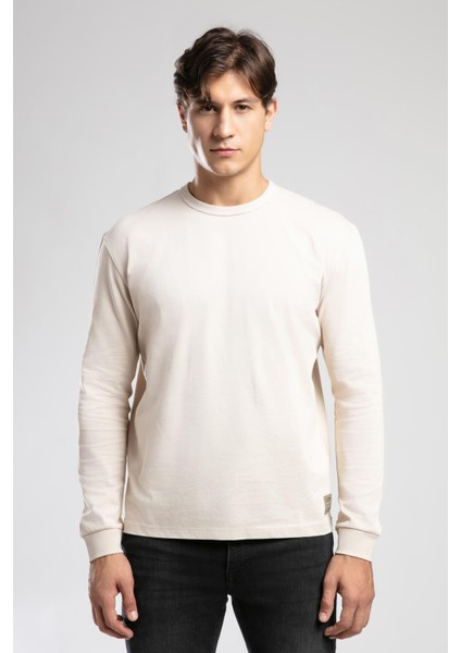 Jordy Erkek O Yaka Sweatshirt Bej fiyatları