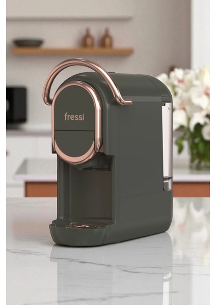 Espresso & Cappuccino Makinesi Kapsül Kahve Makinesi Yeşil EM-542 Belezza fiyatları
