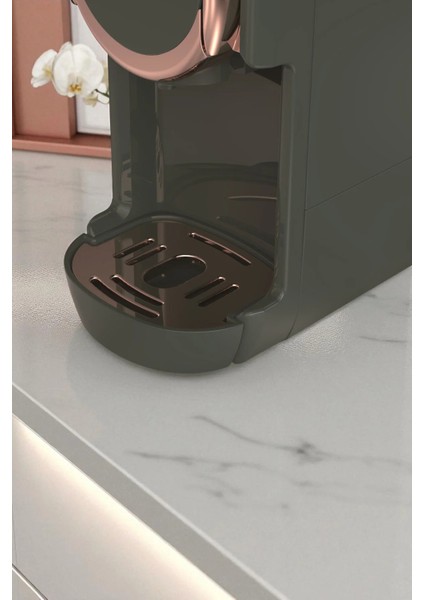 Espresso & Cappuccino Makinesi Kapsül Kahve Makinesi Yeşil EM-542 Belezza fırsatları