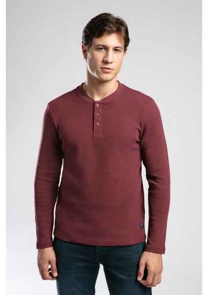 Hevasa Erkek Patlı Sweatshirt Bordo indirimleri