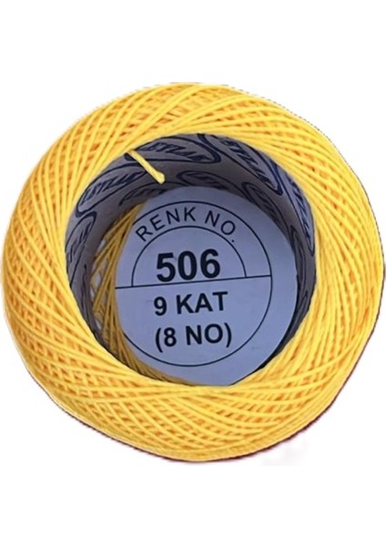Etamin ve Kanaviçe Ipliği 9 Kat 25GR - Altın Sarısı- 506 fiyatları