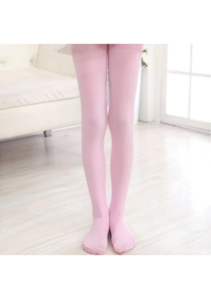 Çocuk Külotlu Okul Bale Dans Çorabı Pamuklu Düz Desensiz 2 Adet fırsatları