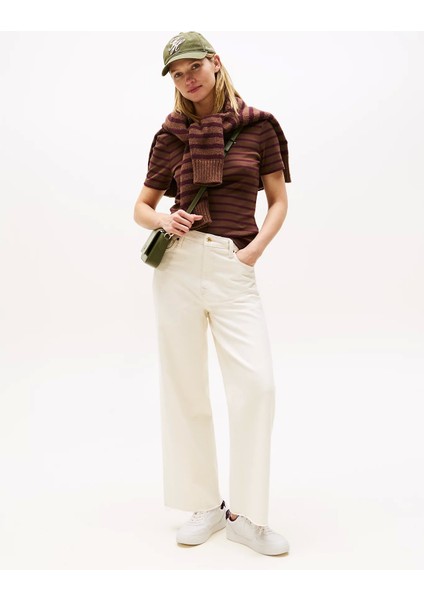 Yükseltilmiş Kort Stili Kadın Sneaker FW0FW08680YBH fiyatları