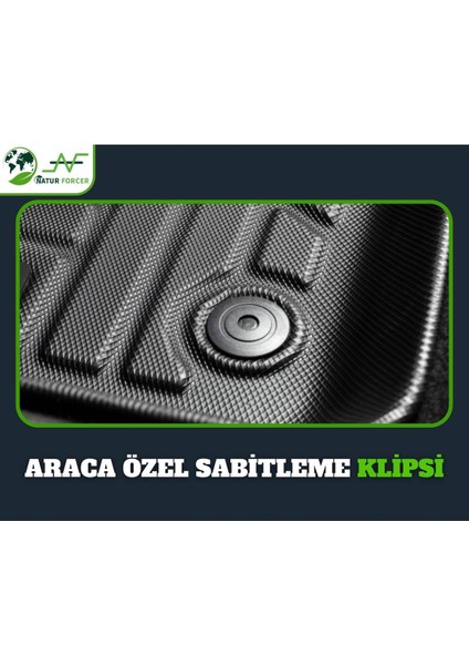 Dacia Duster 4x2 2009-2017 4d Havuzlu Paspas Takımı modelleri