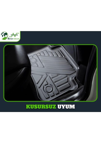 Dacia Duster 4x2 2009-2017 4d Havuzlu Paspas Takımı