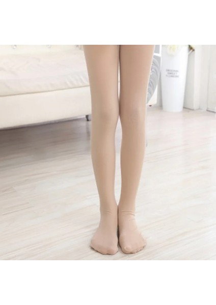 Çocuk Külotlu Okul Bale Dans Çorabı Pamuklu Düz Desensiz 2 Adet