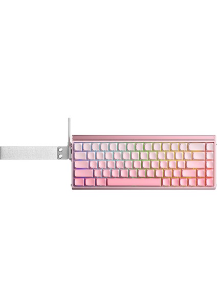 HERO 68 He Manyetik Klavye Rapid Trigger Black King Switch 8000Hz Rgb Neon Tkl Hot Swap Oyuncu Klavyesi Pembe modelleri