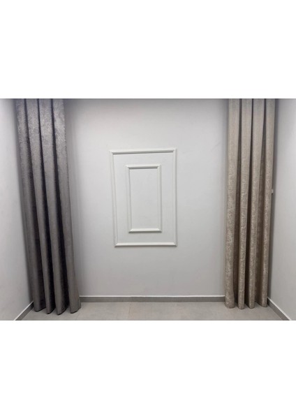 Nevra Toprak V-5309 1/3 Sık Pile Fon Perde Apm