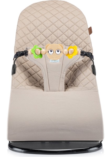 Softino Ahşap Oyuncaklı Ana Kucağı | Katlanabilir, 3 Pozisyonlu, Sallanabilir, Çantalı fırsatları