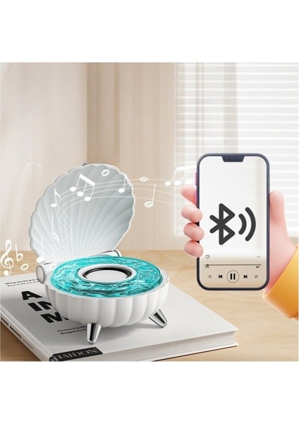 Renkli Kabuk Mini Bluetooth Hoparlör Taşınabilir Ses Sistemi