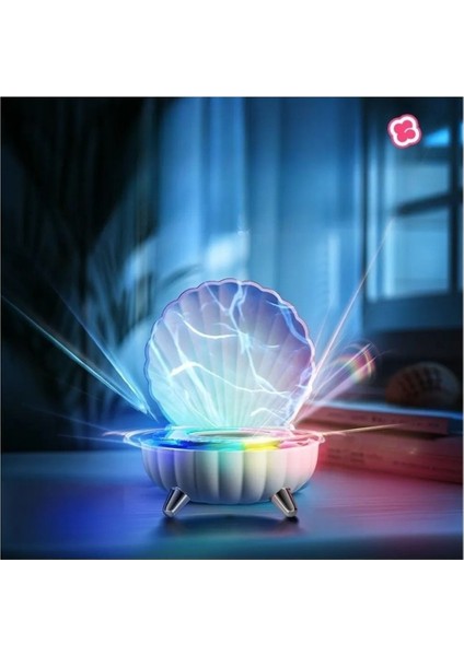 Renkli Kabuk Mini Bluetooth Hoparlör Taşınabilir Ses Sistemi fırsatları