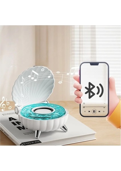 Renkli Kabuk Mini Bluetooth Hoparlör Taşınabilir Ses Sistemi indirimleri