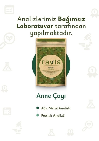 Anne Çayı 120 g – Kimyon, Rezene, Kişniş ve Anasonlu Katkısız Doğal Bitki Karışımı, Ferahlatıcı ve Rahatlatıcı