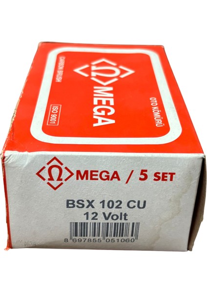 Bsx 102 Cu Marş Kömürü Mako Tipi 5 Adet Fiyatı