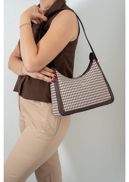 Kahve Sarı - Kahve SP1187 Kadın Omuz Çantası fiyatları