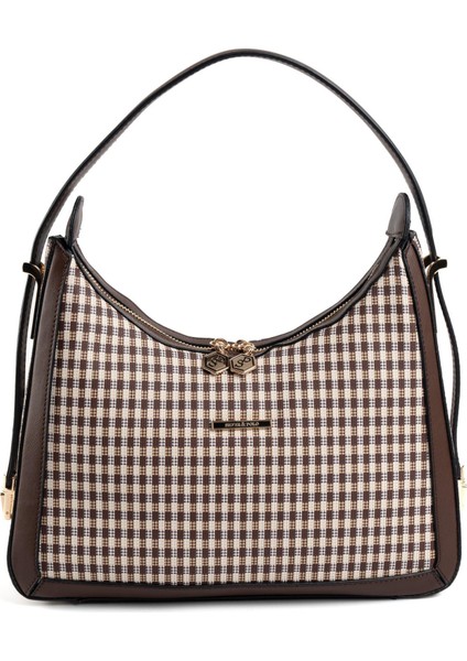 Kahve Sarı - Kahve SP1187 Kadın Omuz Çantası modelleri