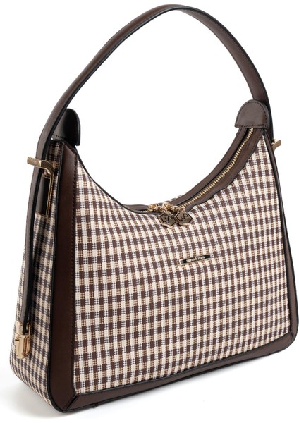 Kahve Sarı - Kahve SP1187 Kadın Omuz Çantası fırsatları