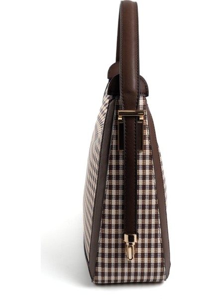 Kahve Sarı - Kahve SP1187 Kadın Omuz Çantası indirimleri