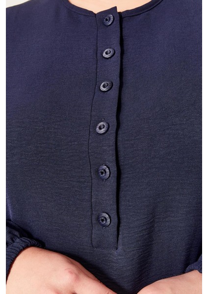 Kadın Büyük Beden Düğmeli Babanne Elbisesi fırsatları