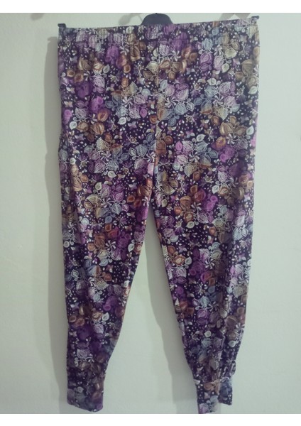 Turlu Viskon Penye Şalvar Pantolon , Paçası Manşetli Sosyete Şalvar %100 Pamuk 36-44 Beden