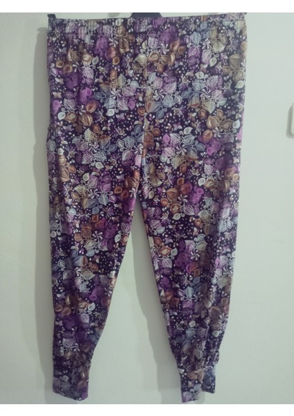 Turlu Viskon Penye Şalvar Pantolon , Paçası Manşetli Sosyete Şalvar %100 Pamuk 36-44 Beden modelleri