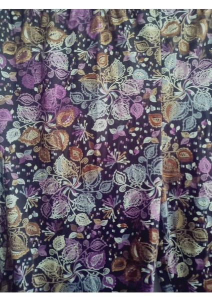 Turlu Viskon Penye Şalvar Pantolon , Paçası Manşetli Sosyete Şalvar %100 Pamuk 36-44 Beden fırsatları