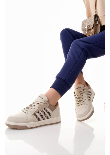 2200 Termo Taban Şeritli Bağcıklı Spor Ayakkabı