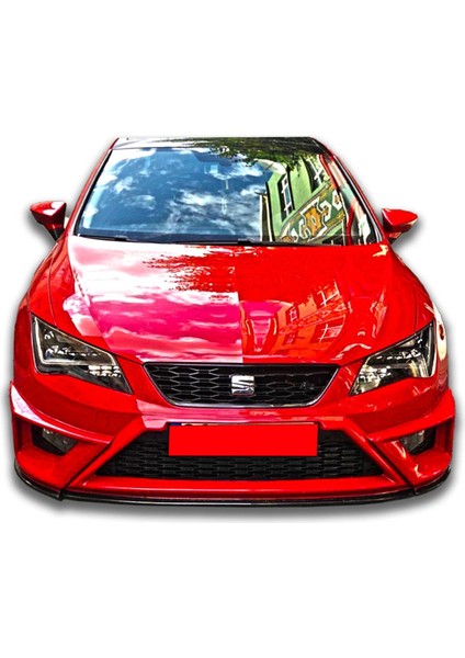 🚗 Seat Leon Mk3 Fr 2013-2016 Je Design 3 Parça Ön Ek (Plastik) |boyasız
