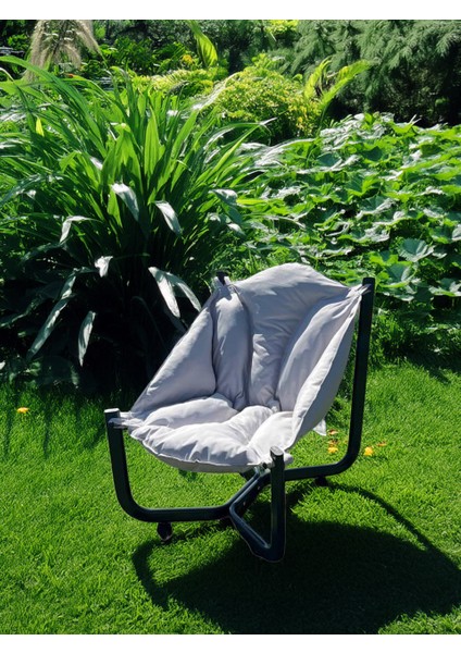 Beyaz Relax Minderli Metal Iskeletli Bahçe ve Balkon Sandalyesi, Bahçe Koltuğu, Dinlenme Sandalyesi, Koltuğu, Balkon Koltuğu, Bahçe Sandalyesi fiyatları