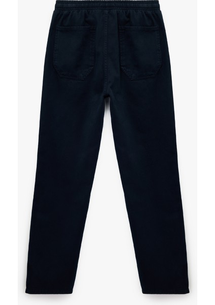 Pamuklu Cep Detaylı Beli Bağcıklı Pantolon fiyatları