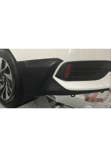 🚗 Honda Civic Fc5 2016-2020 Modulo Arka Ek (Usa - Asya) | Dayanıklı Plastik | Boyasız fiyatları