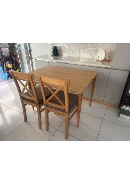 130 x 45 cm Katlanır Mutfak Masa Takımı fırsatları