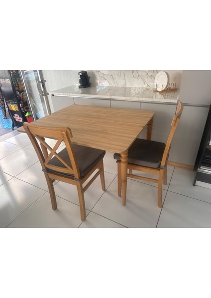 130 x 45 cm Katlanır Mutfak Masa Takımı indirimleri