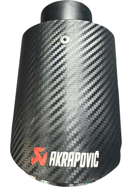 🏎️ Akrapovič 100 mm Tekli Egzoz Ucu | Sportif Görünüm & Dayanıklı Çelik modelleri